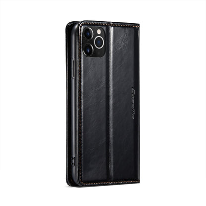 For iPhone 11 Pro CaseMe 003 Crazy Horse Texture Leather Phone Case(Black) - iPhone 11 Pro Cases by CaseMe | Online Shopping South Africa | PMC Jewellery | Buy Now Pay Later Mobicred