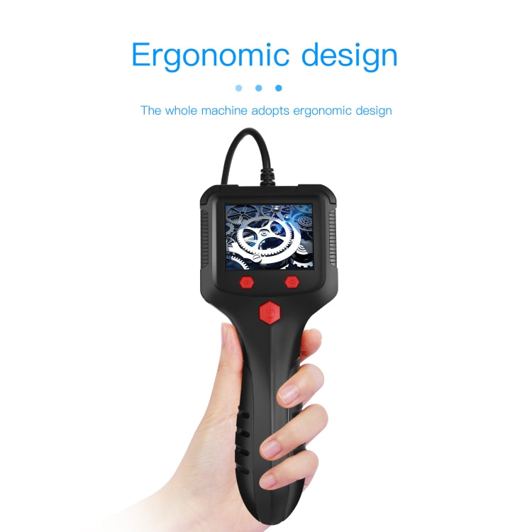 P100 8mm 2.4 inch HD Handheld Endoscope Hardlinewith with LCD Screen, Length:5m - free shipping - PMC TechLife - Order now!