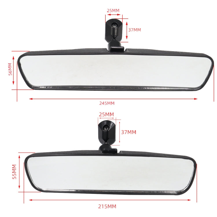 10 inch Car Modified Large Field View Reflective Auxiliary Mirror - Interior Mirrors by PMC TechLife | Online Shopping South Africa | PMC TechLife | Buy Now Pay Later Mobicred