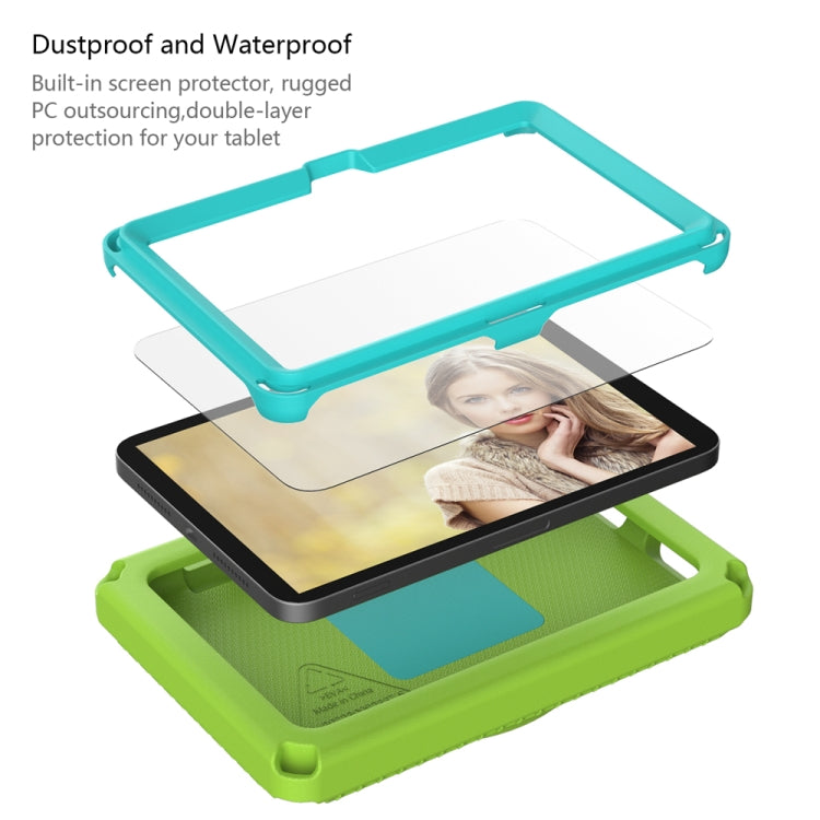 For Amazon Kindle Fire HD7 2022 EVA + PC Shockproof Tablet Case with Waterproof Frame(Grass Green) - Amazon by PMC TechLife | Online Shopping South Africa | PMC TechLife | Buy Now Pay Later Mobicred