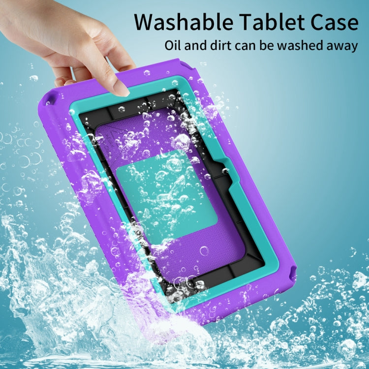 For Amazon Kindle Fire HD7 2022 EVA + PC Shockproof Tablet Case with Waterproof Frame(Purple) - Amazon by PMC TechLife | Online Shopping South Africa | PMC TechLife | Buy Now Pay Later Mobicred