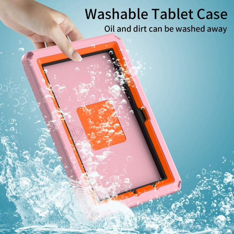 For Amazon Kindle Fire HD10 2021 EVA + PC Shockproof Tablet Case with Waterproof Frame(Pink) - Amazon by PMC TechLife | Online Shopping South Africa | PMC TechLife | Buy Now Pay Later Mobicred