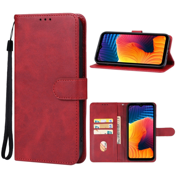 For Doogee V30 5G Leather Phone Case(Red) - Doogee Cases by PMC TechLife | Online Shopping South Africa | PMC TechLife | Buy Now Pay Later Mobicred