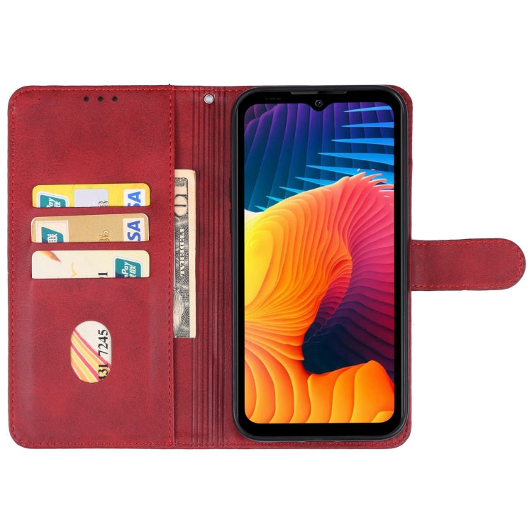 For Doogee V30 5G Leather Phone Case(Red) - Doogee Cases by PMC TechLife | Online Shopping South Africa | PMC TechLife | Buy Now Pay Later Mobicred