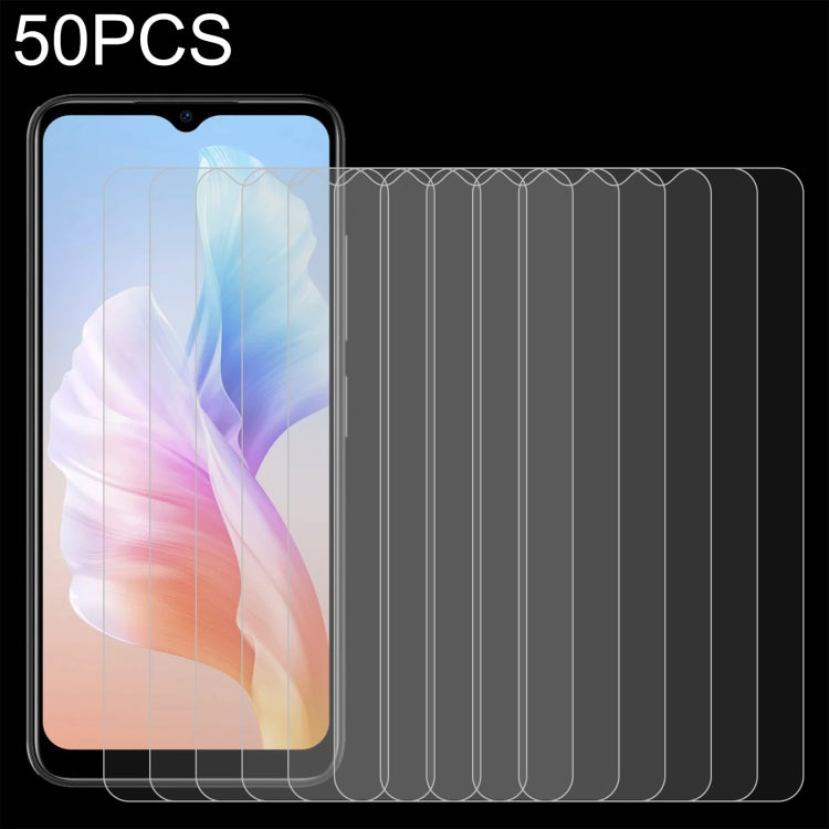 For DOOGEE X98 Pro 50pcs 0.26mm 9H 2.5D Tempered Glass Film - For Doogee by PMC TechLife | Online Shopping South Africa | PMC TechLife | Buy Now Pay Later Mobicred