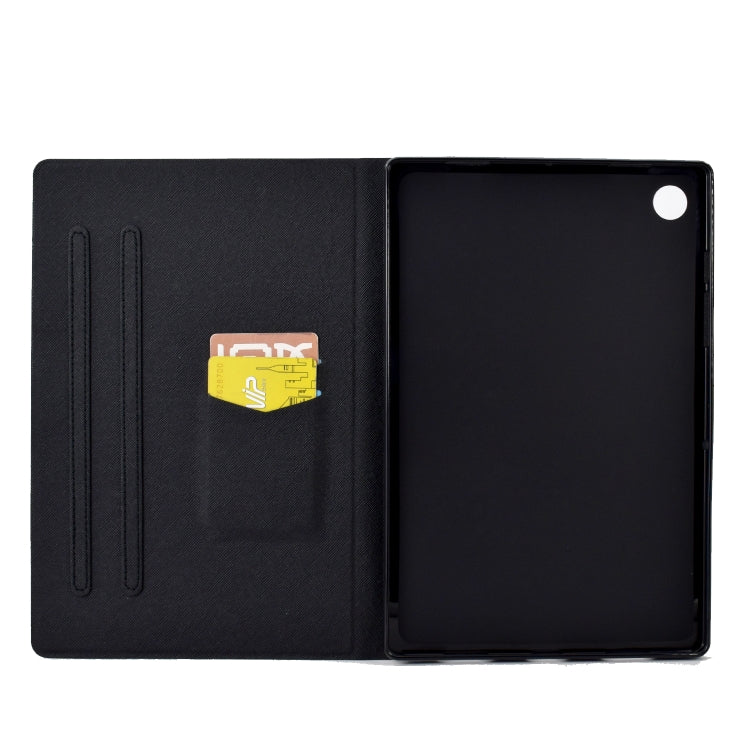 For Huawei MatePad T 10 / T 10s Electric Pressed TPU Leather Tablet Case(Butterfly Wolf) - Huawei by PMC TechLife | Online Shopping South Africa | PMC TechLife | Buy Now Pay Later Mobicred
