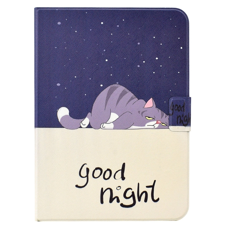 For Lenovo Tab P11 Electric Pressed TPU Smart Leather Tablet Case(Lazy Cat) - Huawei by PMC TechLife | Online Shopping South Africa | PMC TechLife | Buy Now Pay Later Mobicred