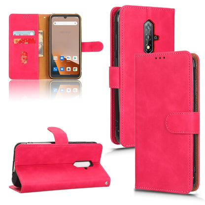 For Blackview BV5200 Skin Feel Magnetic Flip Leather Phone Case(Rose Red) - More Brand by PMC Jewellery | Online Shopping South Africa | PMC Jewellery | Buy Now Pay Later Mobicred