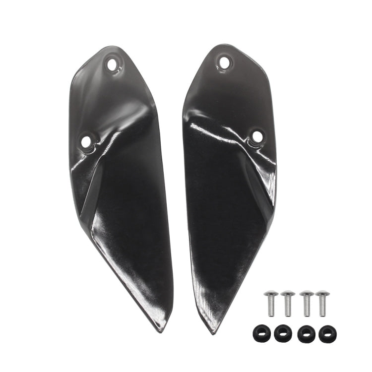 For BMW R1200GS / R1250GS ADV 2014-22 Motorcycle Side Windshield(Black) - Ornamental Parts by PMC TechLife | Online Shopping South Africa | PMC TechLife