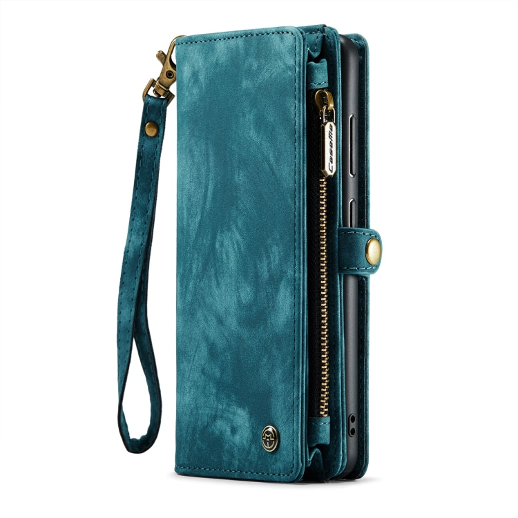 For Samsung Galaxy S23+ 5G CaseMe 008 Detachable Multifunctional Leather Phone Case(Blue) - Galaxy S23+ 5G Cases by CaseMe | Online Shopping South Africa | PMC Jewellery | Buy Now Pay Later Mobicred