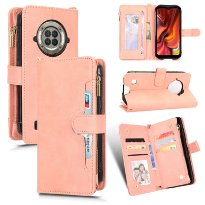 For Doogee S96 Pro Litchi Texture Zipper Leather Phone Case(Pink) - Doogee Cases by PMC Jewellery | Online Shopping South Africa | PMC Jewellery | Buy Now Pay Later Mobicred