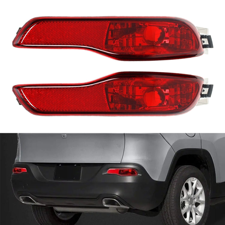 1 Pair For Jeep Grand Cherokee 2014-2016 Car Bumper Fog Lamp - Fog / Driving Lights by PMC TechLife | Online Shopping South Africa | PMC TechLife | Buy Now Pay Later Mobicred