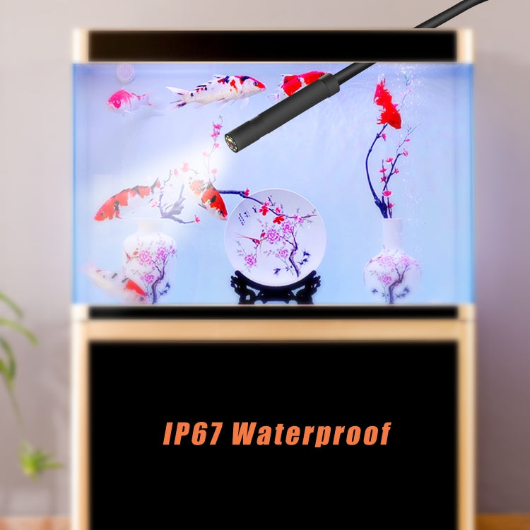 P40 8mm HD Waterproof Portable Integrated Hand-held Vertical Screen Industry Endoscope, Length:10m(Flexible  Wire) -  by PMC Jewellery | Online Shopping South Africa | PMC Jewellery | Buy Now Pay Later Mobicred