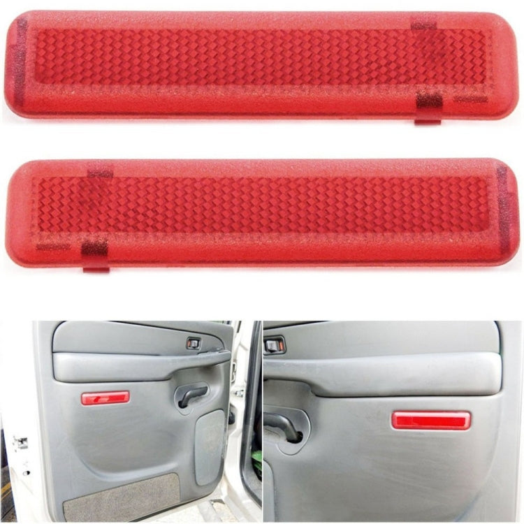1 Pair For Chevrolet Silverado 2003-2007 Car Door Interior Panel Reflector 15183155 15183156 - Door Lights by PMC TechLife | Online Shopping South Africa | PMC TechLife | Buy Now Pay Later Mobicred