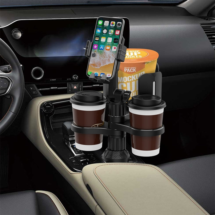 B08 Car Drink Water Cup Mobile Phone Holder(Green) - Car Drink Holders by PMC TechLife | Online Shopping South Africa | PMC TechLife | Buy Now Pay Later Mobicred