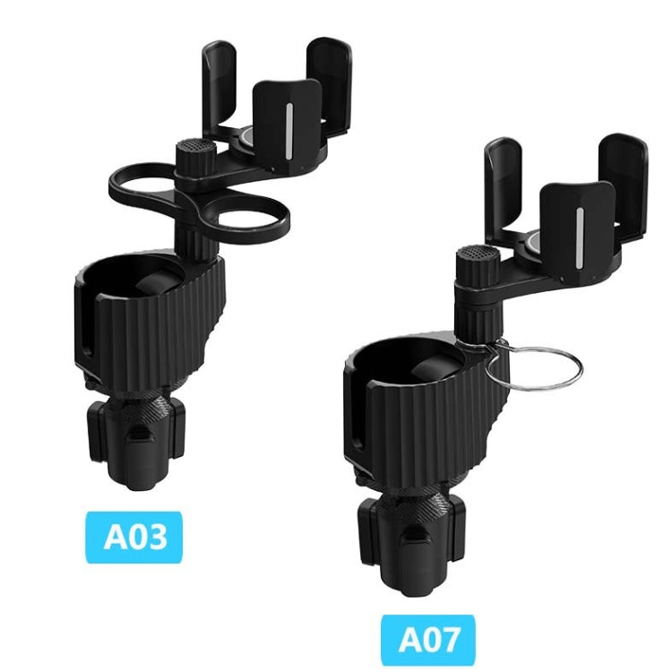 A07 Car Drink Water Cup Holder(Black) - Car Drink Holders by PMC TechLife | Online Shopping South Africa | PMC TechLife | Buy Now Pay Later Mobicred