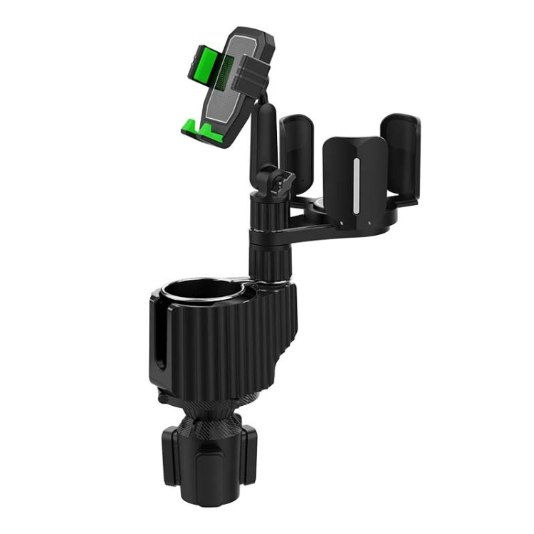 A08 Car Drink Water Cup Mobile Phone Holder(Green) - Car Drink Holders by PMC TechLife | Online Shopping South Africa | PMC TechLife | Buy Now Pay Later Mobicred
