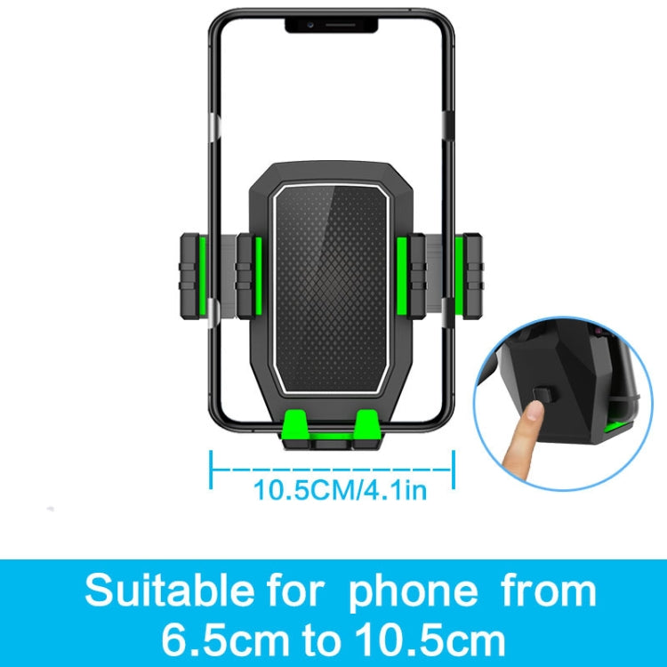 A08 Car Drink Water Cup Mobile Phone Holder(Green) - Car Drink Holders by PMC TechLife | Online Shopping South Africa | PMC TechLife | Buy Now Pay Later Mobicred