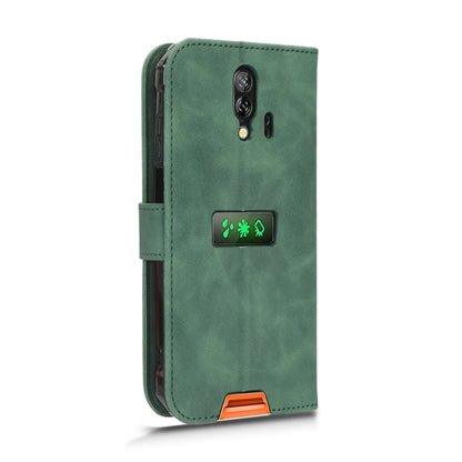 For Blackview BV7200 Skin Feel Magnetic Flip Leather Phone Case(Green) - More Brand by PMC Jewellery | Online Shopping South Africa | PMC Jewellery | Buy Now Pay Later Mobicred