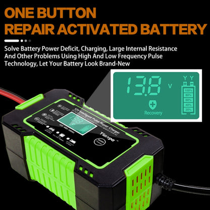 Motorcycle / Car Battery Smart Charger with LCD Screen, Plug Type:AU Plug - Battery Charger by PMC Jewellery | Online Shopping South Africa | PMC Jewellery | Buy Now Pay Later Mobicred