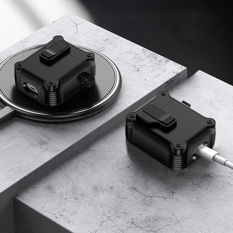 For AirPods 1 / 2 Eagle Shockproof Earphone Protective Case with Switch(Royal Blue) - For AirPods 1/2 by PMC Jewellery | Online Shopping South Africa | PMC Jewellery | Buy Now Pay Later Mobicred