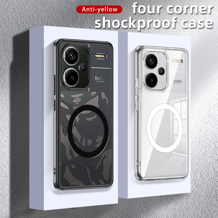 For Xiaomi Redmi Note 13 Pro+ Armor Clear TPU Hard PC Phone Case(Matte Black) - free shipping - PMC TechLife - Order now!