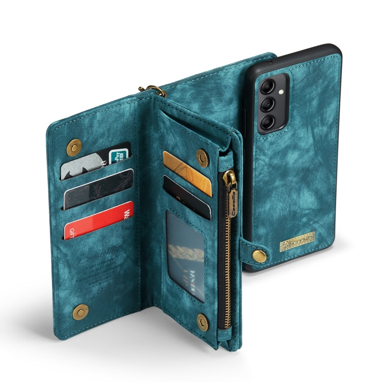 For Samsung Galaxy A14 5G CaseMe 008 Detachable Multifunctional Leather Phone Case(Blue) - free shipping - PMC Jewellery - Order now!