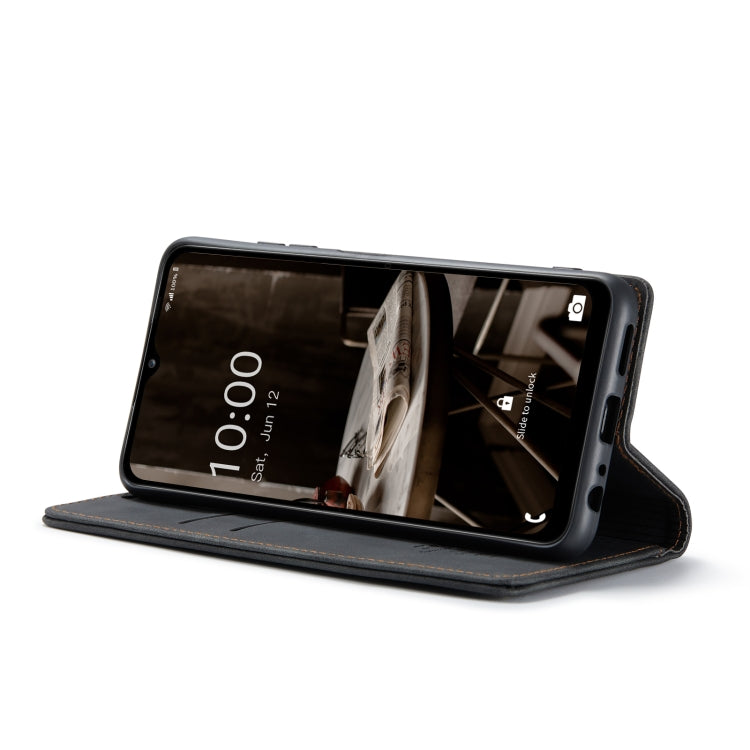 For Samsung Galaxy A14 5G CaseMe 013 Multifunctional Horizontal Flip Leather Phone Case(Black) - free shipping - PMC Jewellery - Order now!
