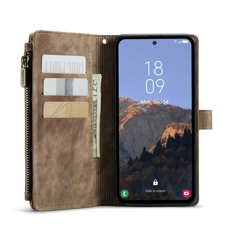 For Samsung Galaxy A54 CaseMe C30 Multifunctional Phone Leather Phone Case(Brown) - Galaxy Phone Cases by CaseMe | Online Shopping South Africa | PMC Jewellery