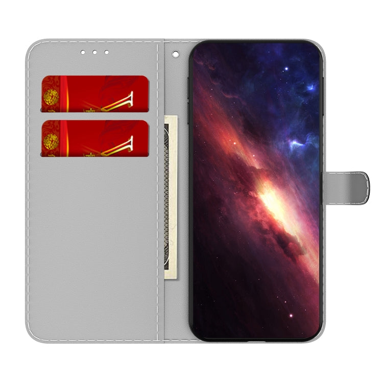 For Samsung Galaxy A34 5G Watercolor Pattern Flip Leather Phone Case(Winter Snow) - Galaxy Phone Cases by PMC TechLife | Online Shopping South Africa | PMC TechLife