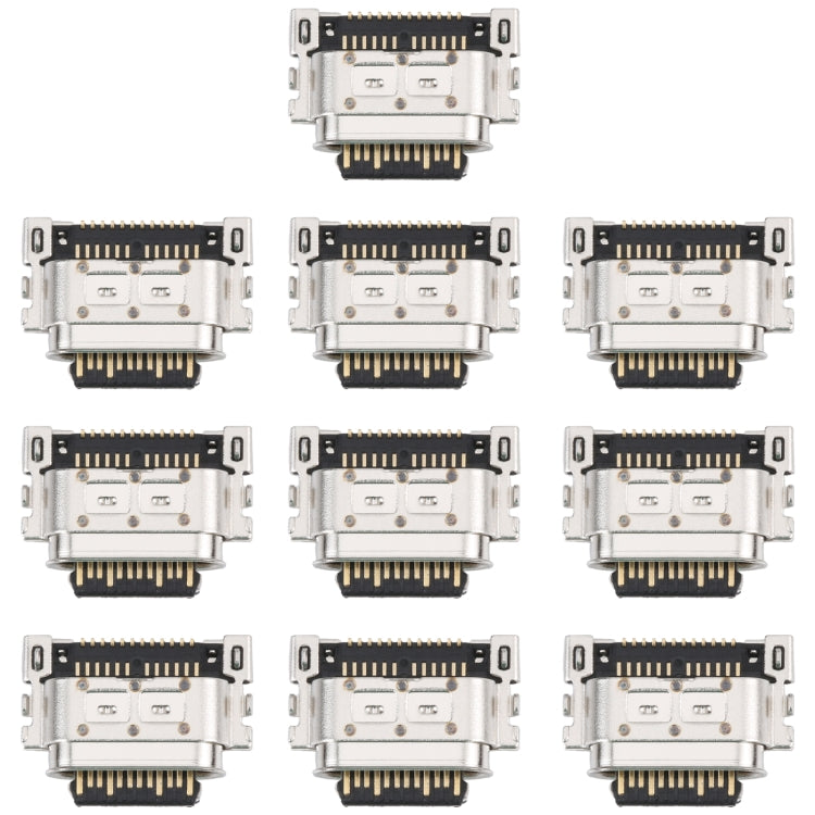 For Motorola Moto G100 / Edge S 10pcs Charging Port Connector - Others by PMC TechLife | Online Shopping South Africa | PMC TechLife