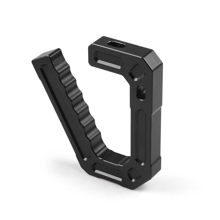 For Jeep Wrangler JK 2007-2018 Car Modification Aluminum Interior Handle(Black) - Door Handles by PMC TechLife | Online Shopping South Africa | PMC TechLife | Buy Now Pay Later Mobicred