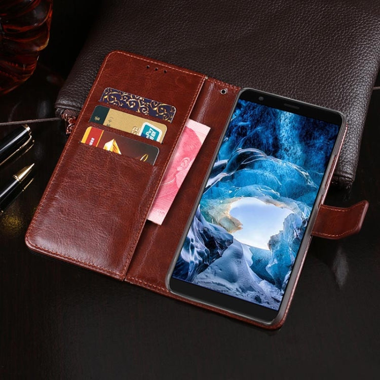 For Ulefone S1 idewei  Crazy Horse Texture Horizontal Flip Leather Case with Holder & Card Slots & Wallet(Red) - Ulefone Cases by idewei | Online Shopping South Africa | PMC Jewellery | Buy Now Pay Later Mobicred