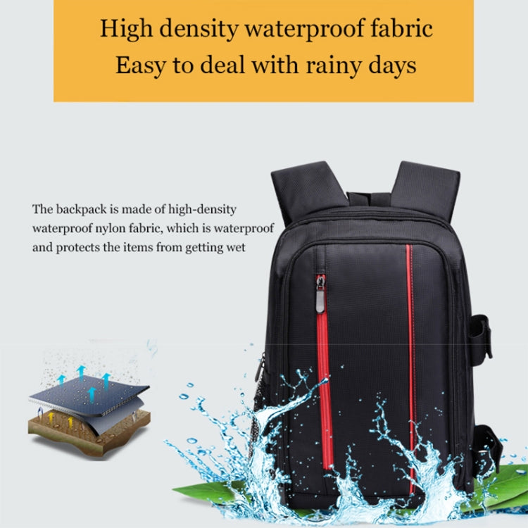 Outdoor Camera Backpack Waterproof Photography Camera Shoulders Bag, Size:45x32x18cm (Purple) - Backpack by PMC TechLife | Online Shopping South Africa | PMC TechLife | Buy Now Pay Later Mobicred