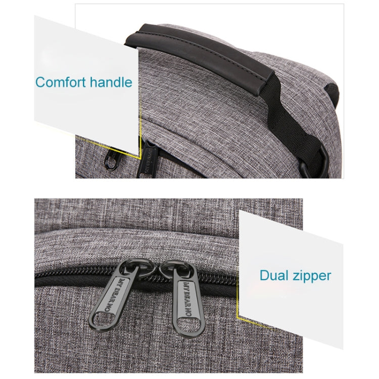 Small Waterproof Camera Backpack Shoulders SLR Camera Bag(Blue) - Backpack by PMC TechLife | Online Shopping South Africa | PMC TechLife | Buy Now Pay Later Mobicred