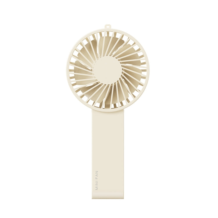 WT-F58 Hanging Neck Handheld Electric Fan(Cream Color) - Electric Fans by PMC TechLife | Online Shopping South Africa | PMC TechLife | Buy Now Pay Later Mobicred