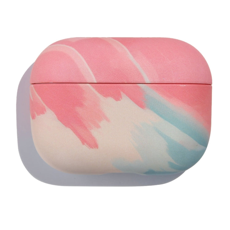 For AirPods 3 Ink Painting Water Sticker PC Earphone Case(Ink Rainbow) - For AirPods 3 by PMC Jewellery | Online Shopping South Africa | PMC Jewellery | Buy Now Pay Later Mobicred