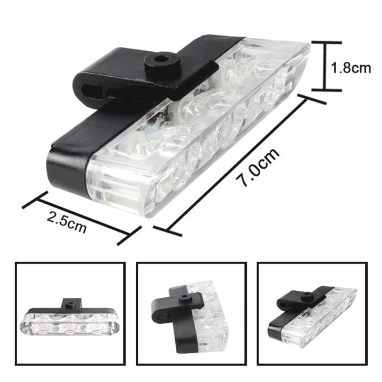 4 in 1 Car 12LEDs Grille Flash Lights Warning Lights with Wireless Remote Control, Color:Yellow - Warning Lights by PMC TechLife | Online Shopping South Africa | PMC TechLife | Buy Now Pay Later Mobicred