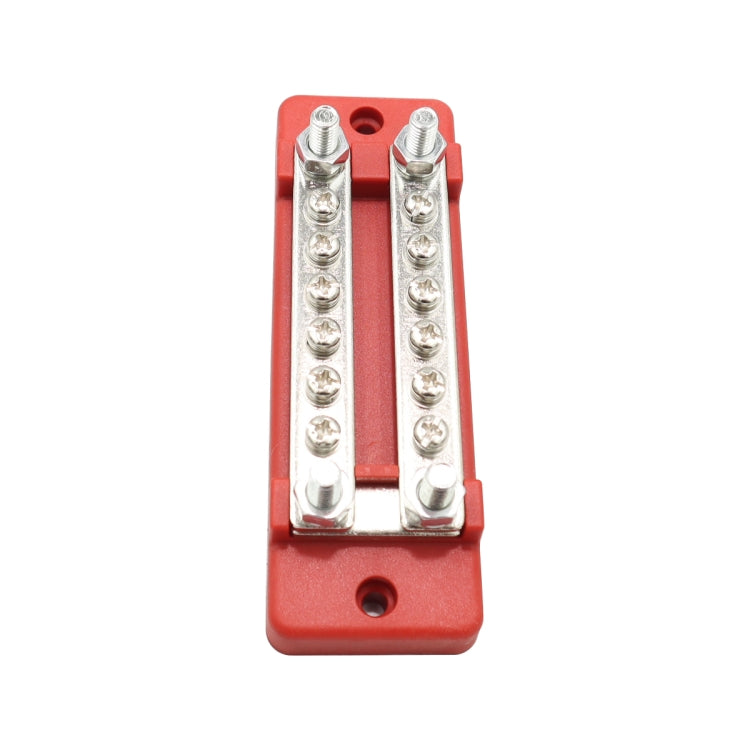CP-3109-01 150A 12-48V RV Yacht Double-row 6-way Busbar(Red) - Booster Cable & Clip by PMC TechLife | Online Shopping South Africa | PMC TechLife | Buy Now Pay Later Mobicred