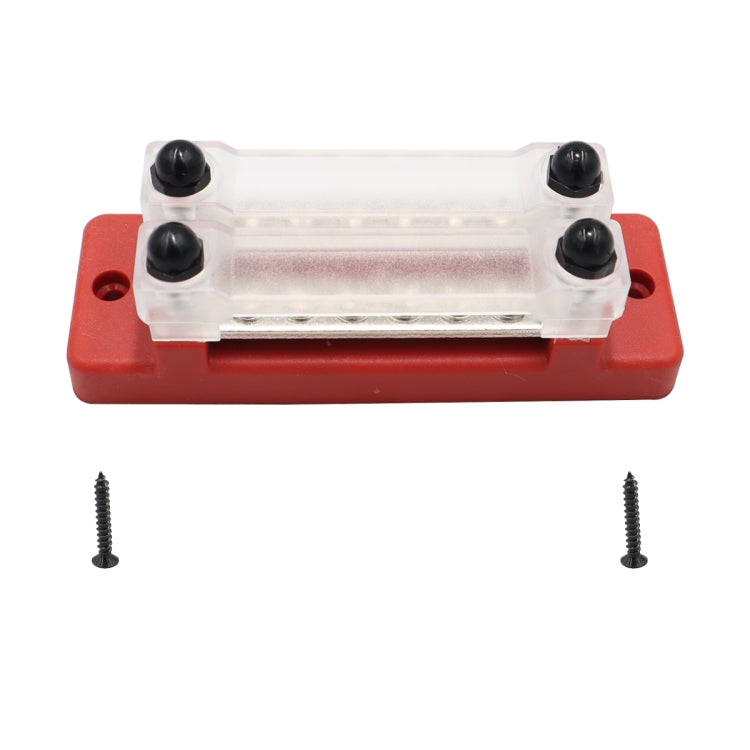CP-3109-01 150A 12-48V RV Yacht Double-row 6-way Busbar(Red) - Booster Cable & Clip by PMC TechLife | Online Shopping South Africa | PMC TechLife | Buy Now Pay Later Mobicred