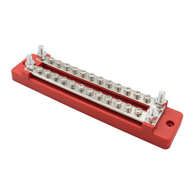 CP-3109-02 150A 12-48V RV Yacht Double-row 12-way Busbar(Red) - Booster Cable & Clip by PMC TechLife | Online Shopping South Africa | PMC TechLife | Buy Now Pay Later Mobicred