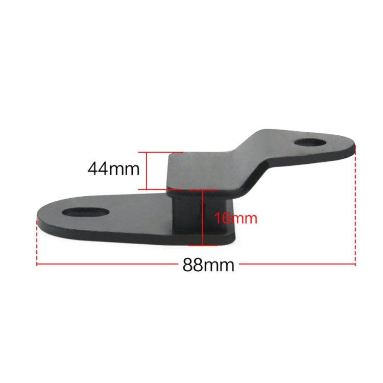 For Yamaha Banshee 350 YFZ350 1987-2006 Motorcycle Exhaust Muffler Mounting Bracket - Holder by PMC TechLife | Online Shopping South Africa | PMC TechLife | Buy Now Pay Later Mobicred