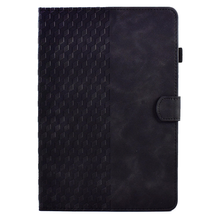 For Amazon Kindle Lite 2022 Rhombus Embossed Leather Tablet Case(Black) - Amazon by PMC TechLife | Online Shopping South Africa | PMC TechLife | Buy Now Pay Later Mobicred