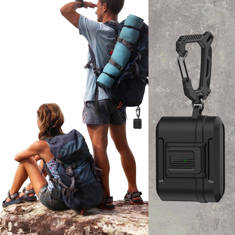 For AirPods Pro 2 Earphone TPU + PC Protective Case(Green) - For AirPods Pro 2 by PMC Jewellery | Online Shopping South Africa | PMC Jewellery | Buy Now Pay Later Mobicred