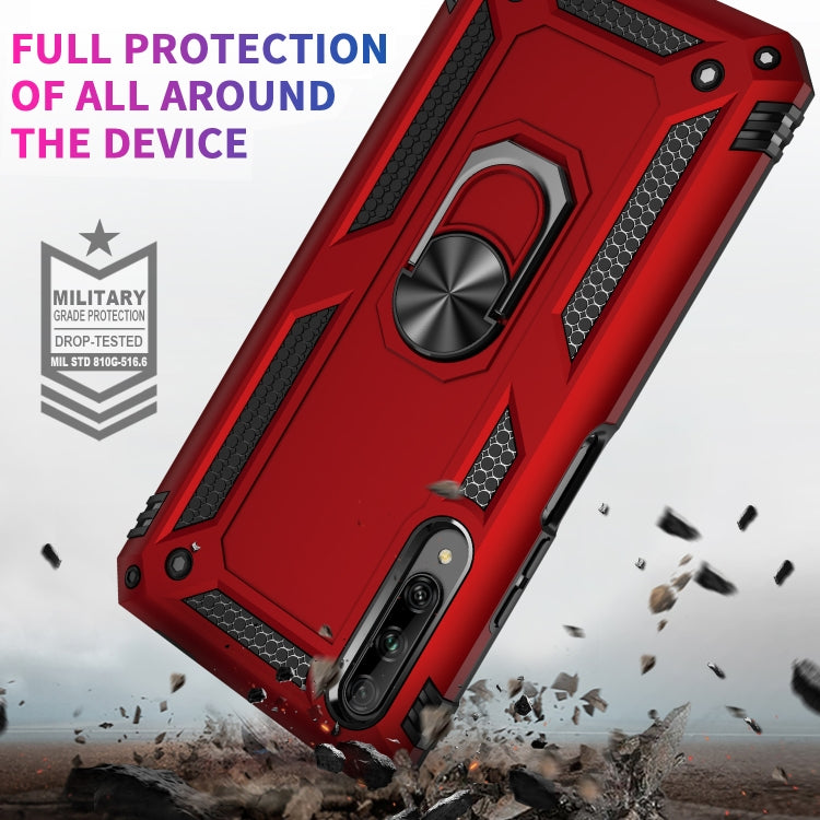 For Huawei Y9s Shockproof TPU + PC Protective Case with 360 Degree Rotating Holder(Green) - free shipping - PMC TechLife - Order now!