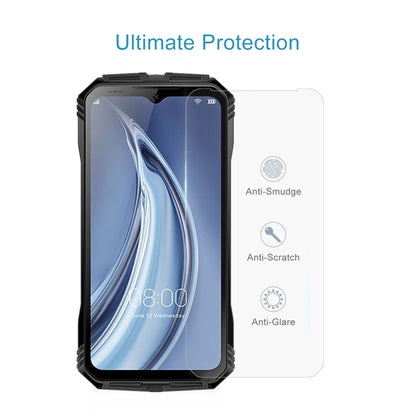 For Doogee S100 50pcs 0.26mm 9H 2.5D Tempered Glass Film - For Doogee by PMC Jewellery | Online Shopping South Africa | PMC Jewellery | Buy Now Pay Later Mobicred