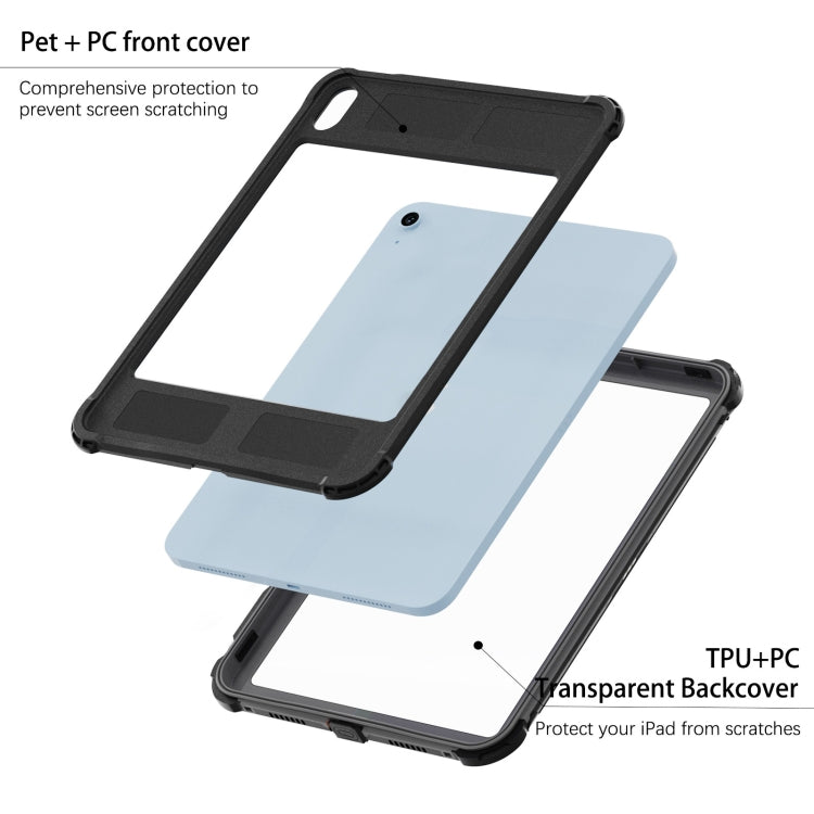 For iPad 2025 / 2022 RedPepper Shockproof Dustproof Waterproof Tablet Case(Black) - free shipping - PMc TechLife - Order now!