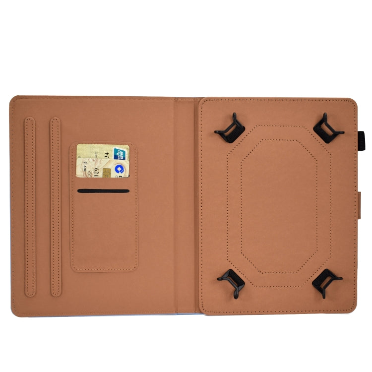 For 10 inch Solid Color Tablet PC Universal Magnetic Horizontal Flip Leather Case with Card Slots & Holder(Green) - 10 - 11 inch by PMC TechLife | Online Shopping South Africa | PMC TechLife | Buy Now Pay Later Mobicred
