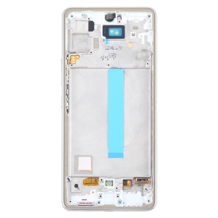 For Samsung Galaxy A53 5G SM-A536 6.48 inch OLED LCD Screen Digitizer Full Assembly with Frame (White) - free shipping - PMc TechLife - Order now!