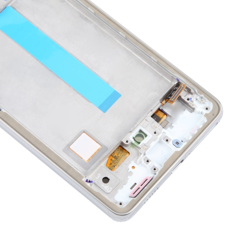 For Samsung Galaxy A53 5G SM-A536 6.48 inch OLED LCD Screen Digitizer Full Assembly with Frame (White) - free shipping - PMc TechLife - Order now!